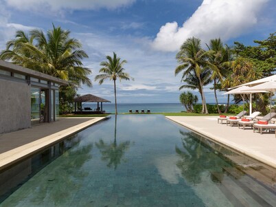 6BR Luxurious Villa w/ Pétanque Lawn | Natai Beach