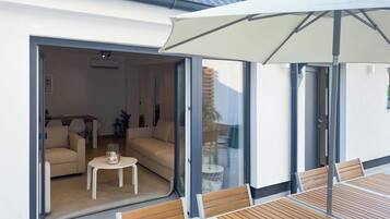 Luxe appartement | Terras