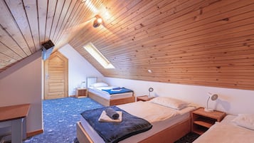 Familienapartment, 2 Schlafzimmer (Eco farm Mikl Pine Tree Apartment) | 2 Schlafzimmer, Bettwäsche