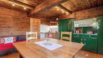 Familienchalet, 1 Schlafzimmer (Chalet Jurij & Lena embraced by) | Speisen