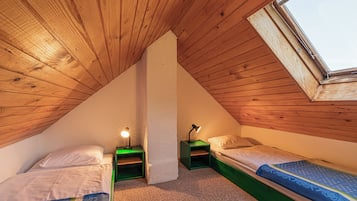 Familienapartment, 2 Schlafzimmer (Eco farm Mikl Spruce Tree Apartment) | 2 Schlafzimmer, Bettwäsche