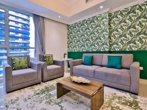 Apartment | Living area - Apartment Downtown Dubai Near Burj Khalifa (Dubai)