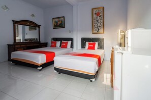 1 habitación y ropa de cama
