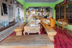 Sala de estar en el lobby