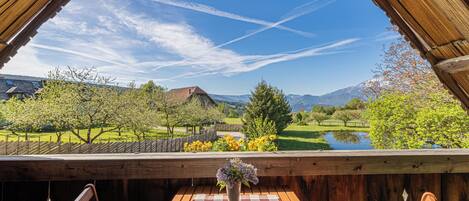 Familienchalet, Mehrere Schlafzimmer (Chalet Jurij & Lena embraced by) | Balkon