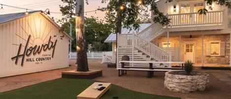 Overnattingsstedets uteområder