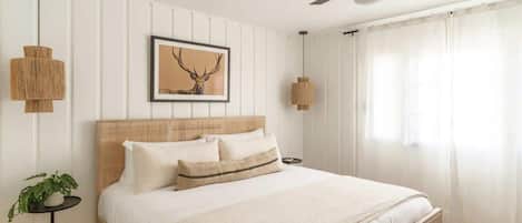 5 makuuhuonetta, silitysrauta/-lauta, Wi-Fi, vuodevaatteet