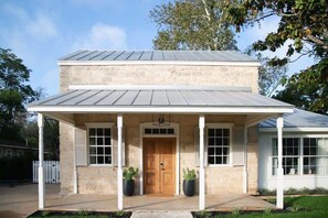Exterior - Stone Haus: Historic Home with Hot Tub (Fredericksburg)