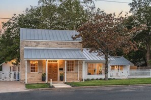 Exterior - Stone Haus: Historic Home with Hot Tub (Fredericksburg)