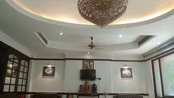 Sitteområde i lobbyen