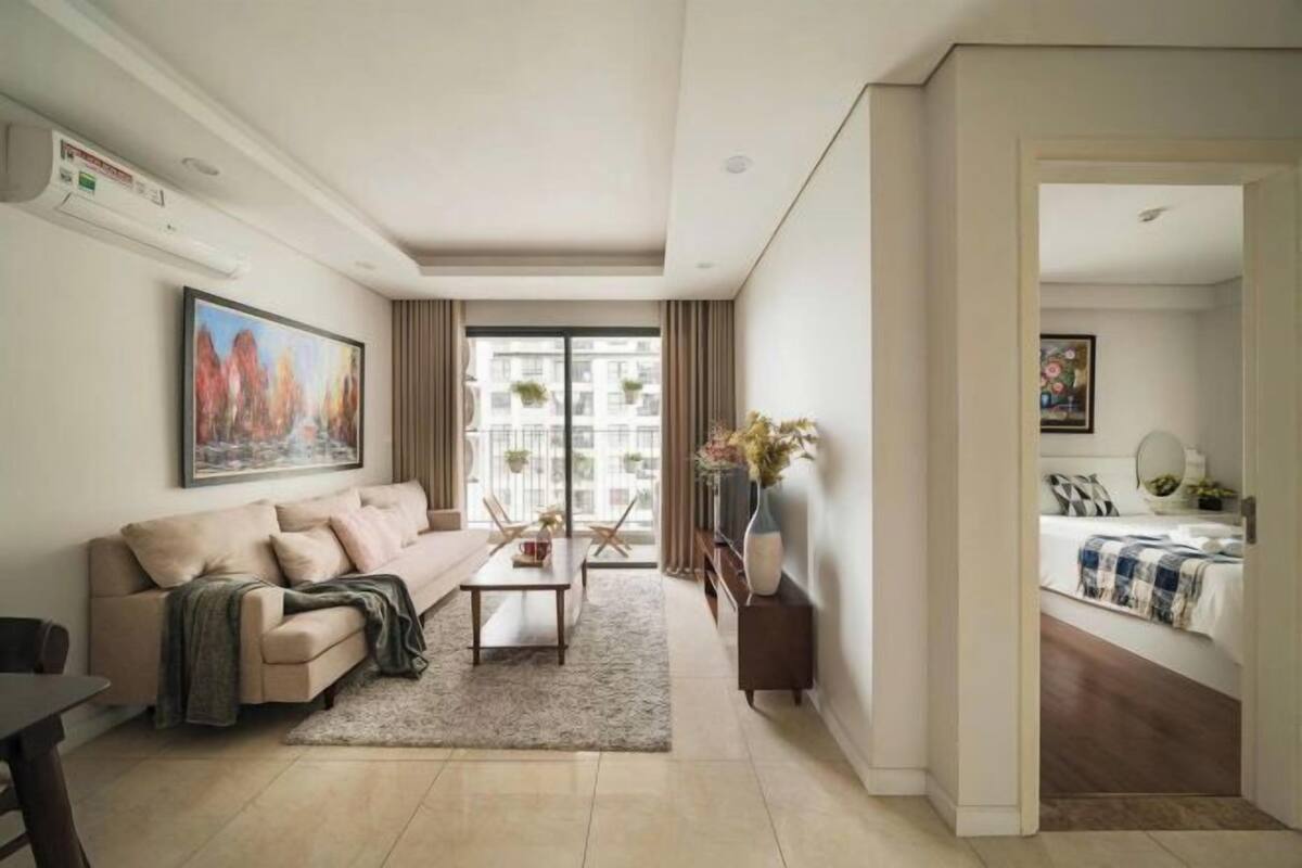 1 dormitorio, cortinas opacas, sistema de insonorización