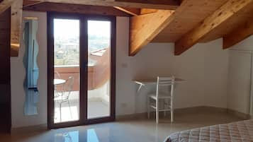 Triple Room, Balcony, Hill View | Desk, free WiFi