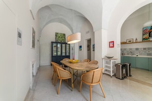 Family Villa, Multiple Bedrooms, Balcony (Villa Vallone Luxury With Pool) | Dining