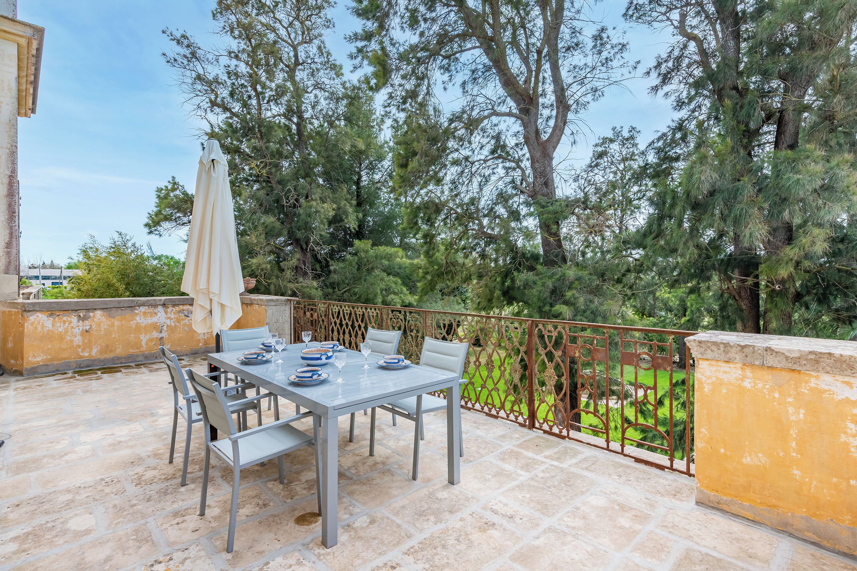 Villa familiare, camere multiple (Villa Vallone Luxury With Pool) | Ristorazione all'aperto
