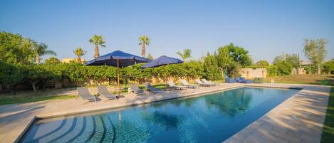 Seasonal outdoor pool