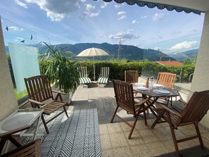 Outdoor dining - Gemütliches Haus mit 2 Schlafzimmern im Zentrum von Kaprun mit Schönen Terrassen (Kaprun)
