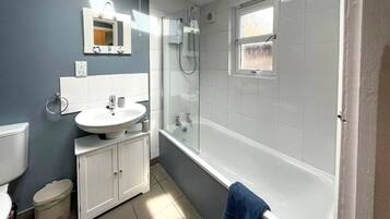 Hair dryer, towels