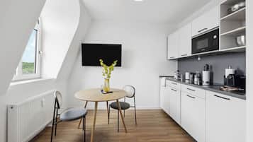 Comfort-suite | Privat køkken | Espressomaskine, elkedel