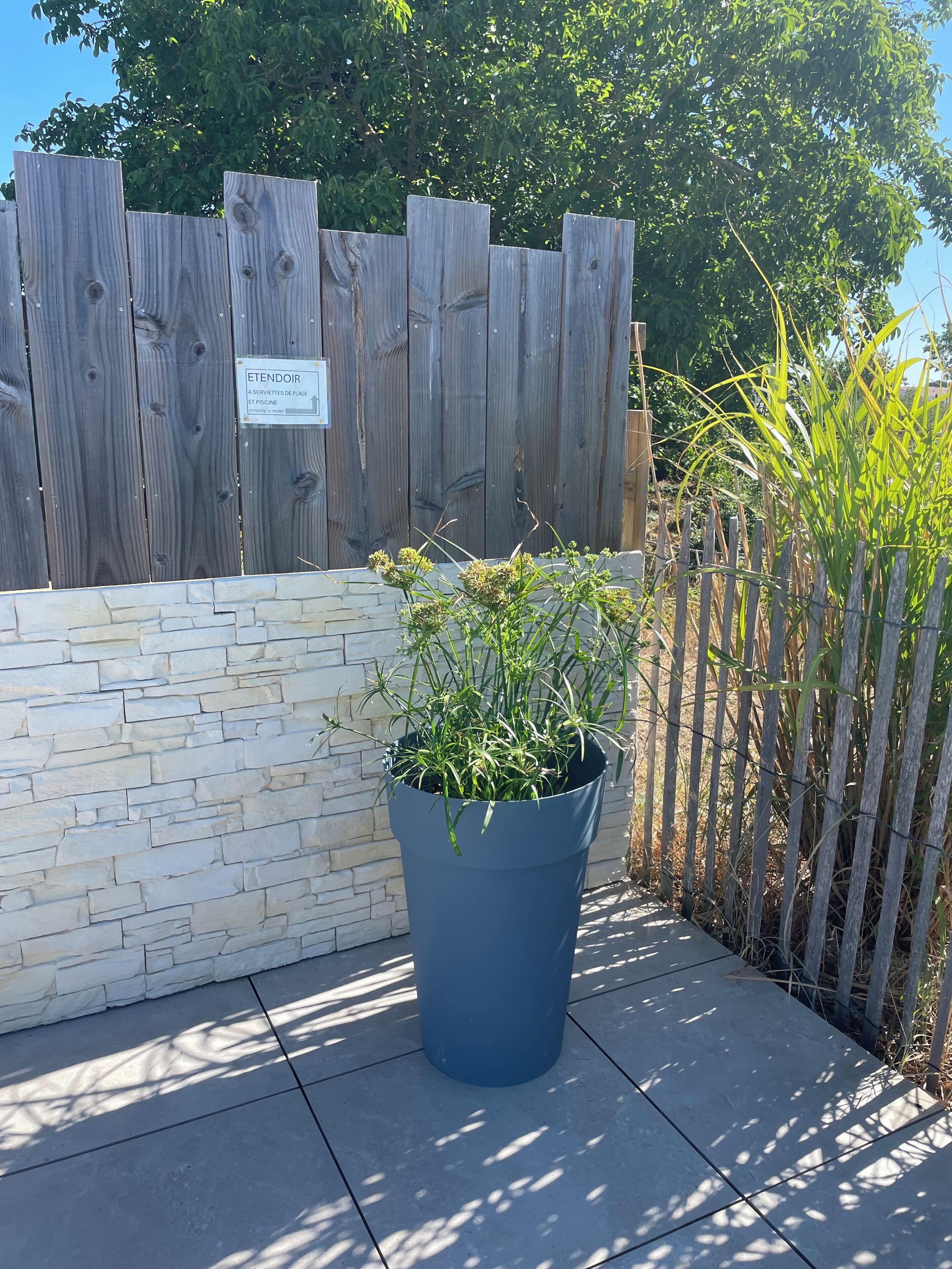 Enceinte de l’hébergement