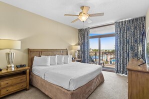 1 bedroom, WiFi, bed sheets - Seascape Getaway Gem: Oceanview 2BR Condo Retreat (North Myrtle Beach)