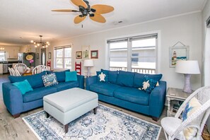Unclassified image, 4 of 26, button - 1 More Day - Classic 5BR Oceanfront Home (Topsail Beach)