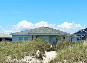 Exterior - 1 More Day - Classic 5BR Oceanfront Home (Topsail Beach)