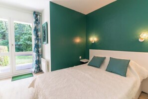 2 quartos, berço de viagem