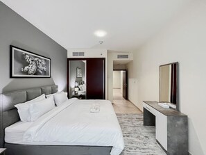 1 soverom, strykejern/-brett, wi-fi og sengetøy