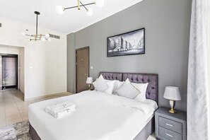 1 غرفة نوم ومكواة/لوح كي وواي فاي