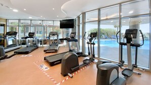 Fitness facility - StoneTree - Ocean Heights 1BR - Amazing View from the Balcony (Dubai Marina)