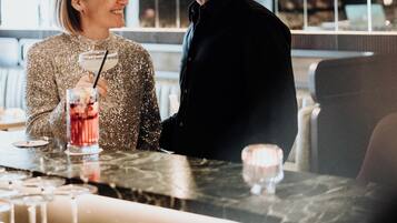 Couples dining