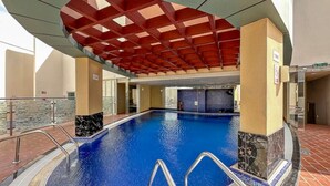 Pool - Furnished 1BR in JLT with Lake View (Jumeirah Lake Towers)