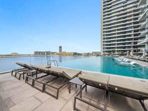 Pool - StoneTree - Beach Isle Tower 1 1BR - Private Beach Access (Emaar Beachfront)