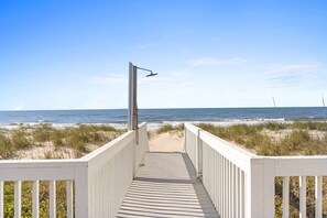 Ubicación a pie de playa