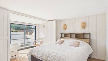 3 chambres, fer et planche Ă repasser, Wi-Fi gratuit