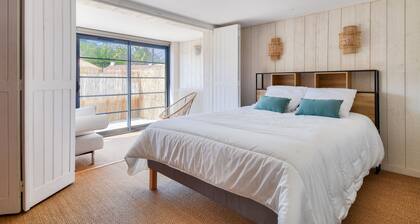 Maison pour 10 avec piscine chauffée