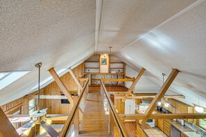 House (2 Bedrooms) | Interior - Historic Clark Cabin w/ Deck & Fishing Pond Access (Clark)