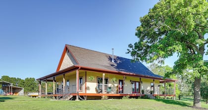Neosho Home on 90 Acres w/ Private Pool & Fire Pit