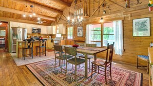 Unclassified image, 4 of 26, button - Updated Mtn Cabin on 20 Acres w/ Large Waterfall (Jasper)