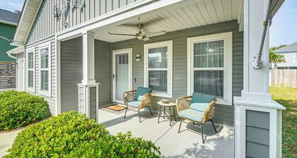 Charming Oak Island Beach House w/ Fire Pit & Yard