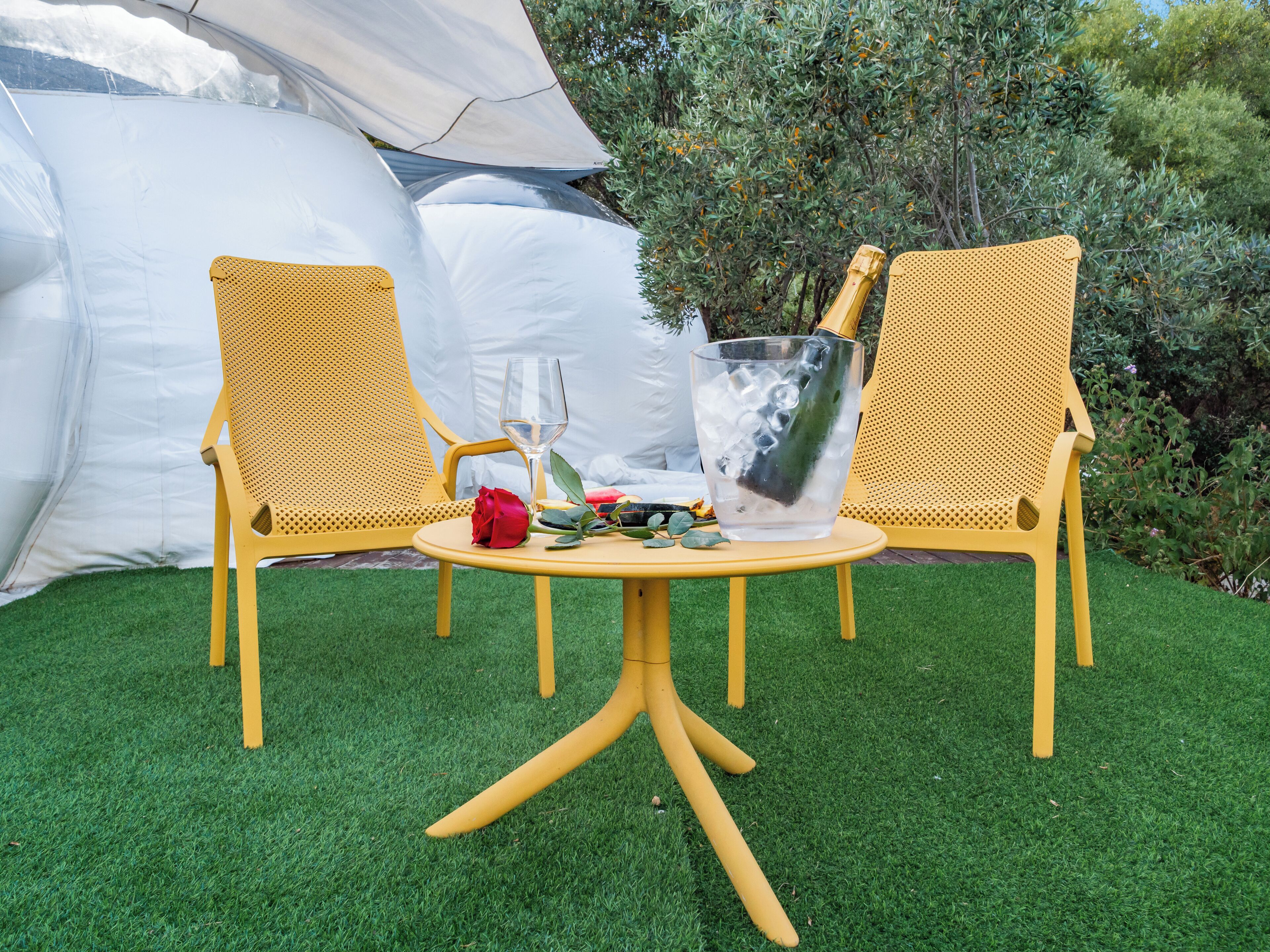 Dobbeltrom – panorama, terrasse | Terrasse/patio