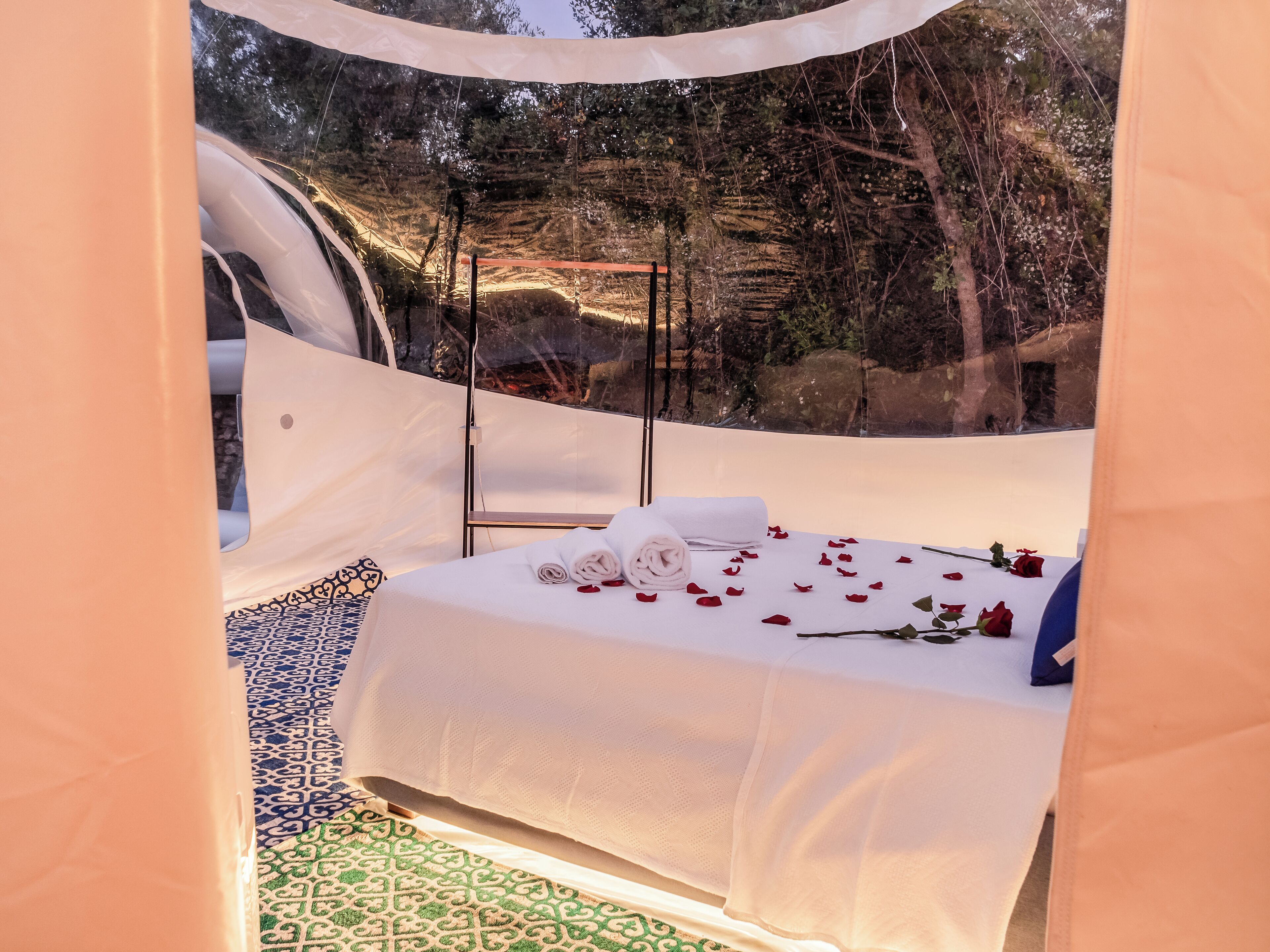 Panoramic-Doppelzimmer, Terrasse | Zimmersafe, kostenloses WLAN, Bettwäsche
