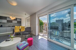 Appartement Familial, plusieurs chambres (Silver Apartment With Hot Tub And) | Intérieur