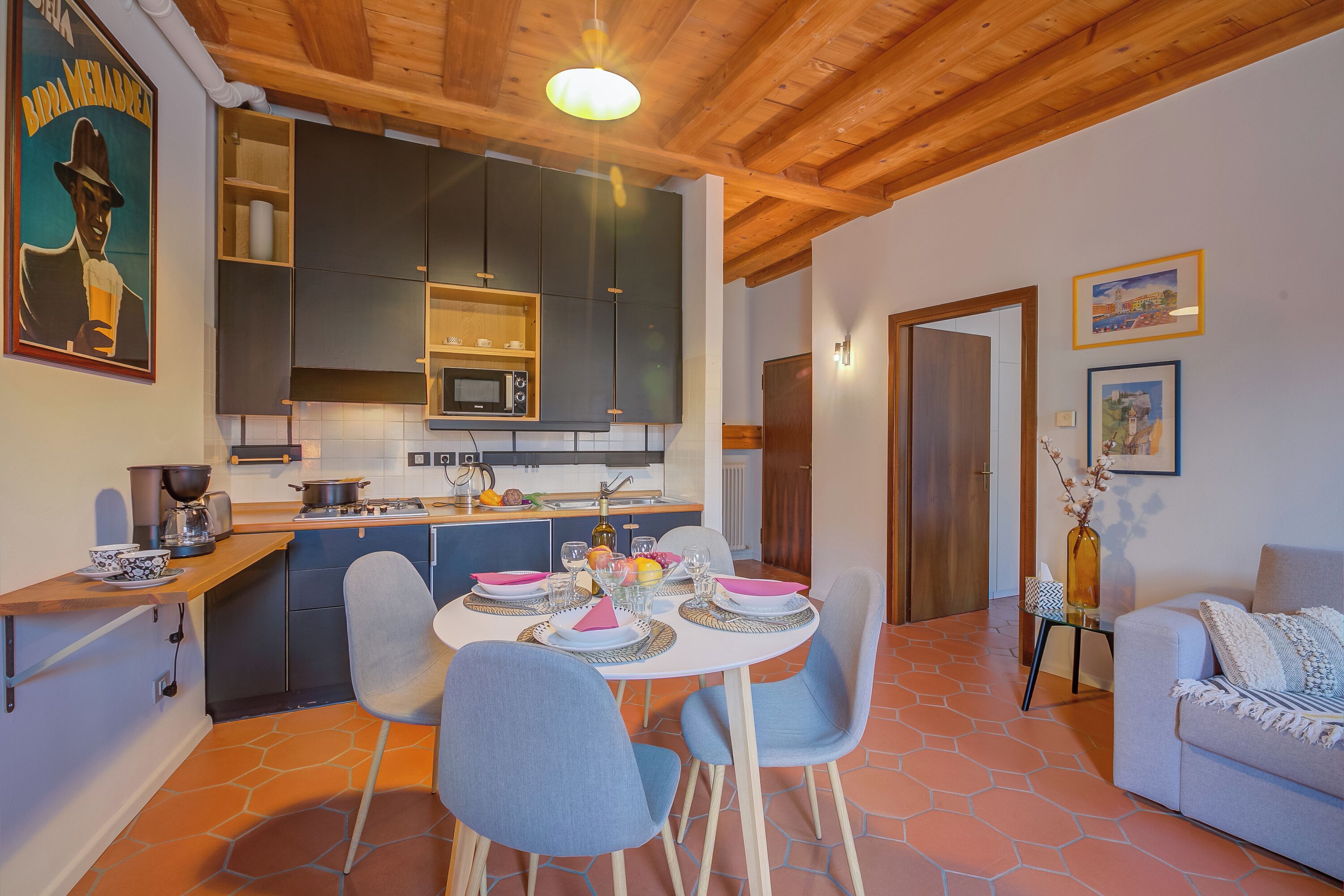 Familienapartment, Mehrere Schlafzimmer (Casa Francesca) | Speisen