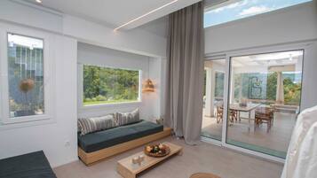 TV, DVD player, offices