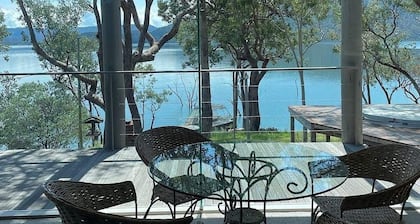 Glasshouse at Lake Eildon