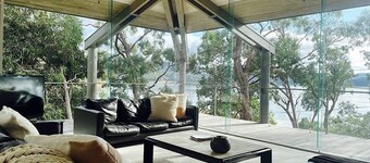 Glasshouse at Lake Eildon