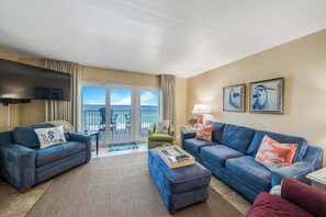 TV - FREE Golf+Tix! Mariner West 509 King Bed, Large Balcony, Grills & Heated Pool (Panama City Beach)