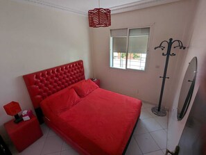 2 bedrooms, bed sheets - Sunset Seaview Apartment in Agadir (Agadir)