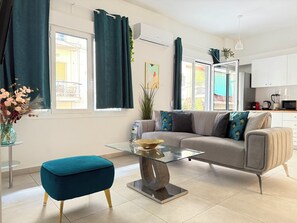 Een smart-tv en een filmbibliotheek